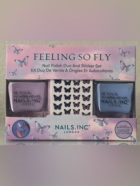 Nails Inc Feeling So Fly Nail Polish Set